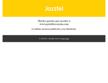 Tablet Screenshot of jazztelteescucha.com